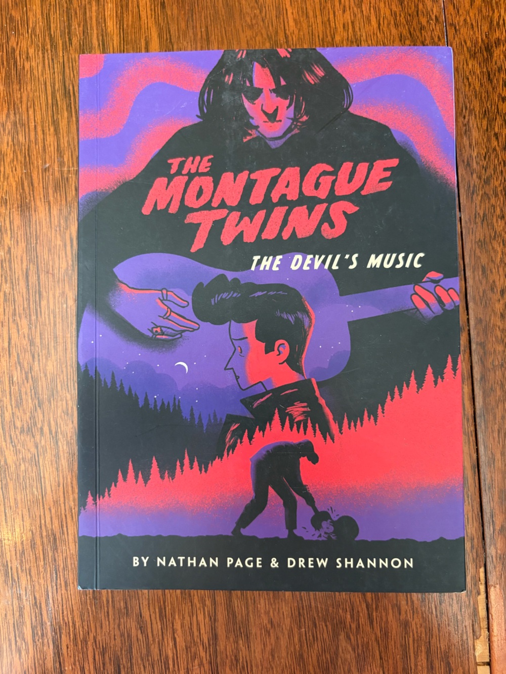 The Montague Twins: The Devil’s Music Graphic Novel book 2 by Nathan Page